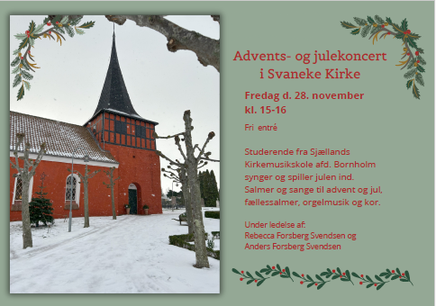 Julekoncert i Svaneke Kirke